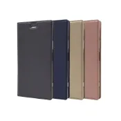 (店+)索尼xz1手機殼xperia xz1保護套翻蓋式SONY g8342全包皮套xz1防摔