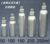 【佳樺生活本舖】MIT全鋁製噴頭鋁罐(BT-274)噴瓶罐鋁製鋁罐化粧水瓶瓶瓶罐罐團購批發50ml~250ml