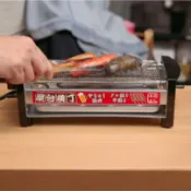[限時下殺]【屋台橫丁】桌上型電烤爐 MYT-800 烤肉機《泡泡生活》串燒架 烤架 烤爐 章魚燒機 烤肉機 日式電爐