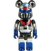 庫柏力克BE@RBRICK 無敵鐵金剛電鍍版40+1週年紀念 100%