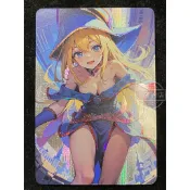 遊戲王 手工同人卡 黑魔導女孩 浮雕閃卡8《奶卡》