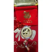 （馬年）嘉邑鎮天宮關聖帝君丙午年招財錢母吊飾（金）