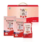 【funcare 船井生醫】高含量燕窩膠原極萃飲禮盒組(共14包/金絲燕窩/膠原蛋白/珍珠粉添加)