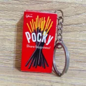 仿真pocky 巧克力棒摸行吊飾悠遊卡