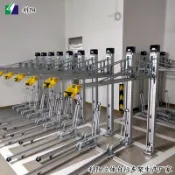 艾特斯良品 {新品上市}雙層自行車停車架立體非機動車停放架上下停車架公用自行車停放架