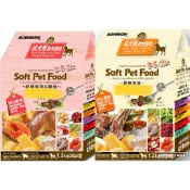 韓國 BOWWOW 成犬 新鮮鮭魚+雞肉 新鮮羊肉 軟性飼料 軟飼料 3公斤 狗飼料