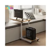 (店+)牀邊桌 可移動可升降桌子 筆記型電腦桌 坐月子牀上餐桌 家用摺疊桌 宿舍書桌 移動邊桌 小桌子 懶人桌 沙發邊桌