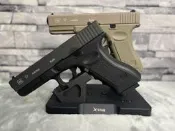 【炙哥】GLOCK 格洛克 G17 金屬滑套 金屬彈匣 手動 軟彈槍 水彈槍 空掛 生存遊戲 手槍 玩具 發票 統編