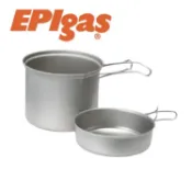 台北山水戶外用品專門店 EPIgas 登山鈦鍋/BP鈦鍋組/鈦合金鍋組 1鍋1蓋 T-8006