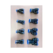 (店+)勁力空壓機械五金 Y型 大小頭 異徑三通 PU管 尼龍管 塑膠接頭 PW 氣動原件 氣動接頭 空壓接頭 快速接頭