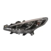 全新 寶獅 PEUGEOT 標誌 207 DRL LED R8 光條 投射 魚眼 大燈 黑底 一台份