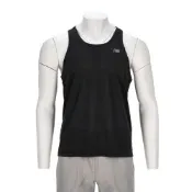 New Balance 男款 黑色 美規 訓練 無袖 上衣 運動 休閒 背心 MT41250BK