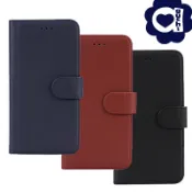 Apple iPhone 7/iPhone 8 共用4.7吋柔軟羊紋二合一可分離式兩用皮套手機殼/保護套-藍棕黑