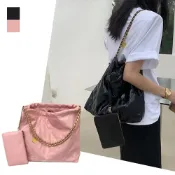 (店+)【MoonDy】包包女 包包 腋下包 鏈條包包 手提包 托特包 軟皮包包 子母包 名牌包包 鏈條包大容量