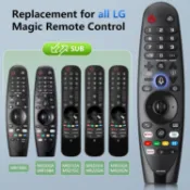 適用於 LG 智慧電視 AN-MR20GA AKB75855501 的魔法遙控器,適用於家庭劇院電影控制器的指標單元