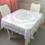 全球選品1館 生活百貨 方桌布正方麻將桌布防水防燙塑膠布餐桌布PVC檯布防油桌墊茶几墊