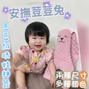✾免運現貨在台✾〈安撫荳荳兔〉 豆豆棉安撫兔 兔子 娃娃 抱枕 豆豆 兔兔 安撫 安撫玩偶安睡兔安撫巾寶寶安撫兔嬰兒床