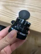 【千代】黑漆 周八枚 Leica M 35mm F2 復刻鏡頭國產八枚玉 / V7LC 版本  經典八枚玉復刻