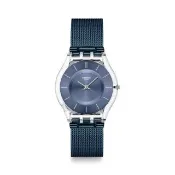 【SWATCH】COOL SKIES 超薄手錶/男錶/女錶/瑞士製造 SS08K120M(34mm)