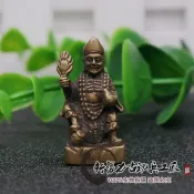 銀聯網日用品生活館 古玩銅器實心黃銅活佛濟公小擺件口袋小銅佛仿古銅器銅雕件迷你佛