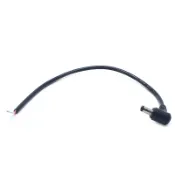 庫存不用等-5.5*2.5彎頭DC線90度彎頭DC電源線電源線連接線 純銅30cm  3A電流