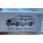 現貨 DCM Rolls-Royce PHANTOM 勞斯萊斯 庫里南 全開版 1/64 合金 模型車 非 Pgm