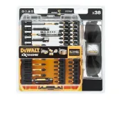 (店+)【DEWALT 得偉】高扭力起子頭組+護目鏡38pcs(DT 70740T-QZ)