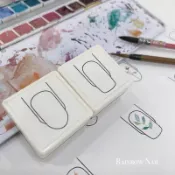 Rainbow Nail 美甲水彩手繪練習印章 DIY小工具 印章