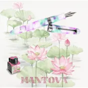 筆來筆趣》Aurora  Viaggio Segreto祕密之旅 Mantova 曼託瓦 18K蓮花限量鋼筆