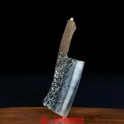 ✨爆款 復古切片刀家用切菜刀龍泉市鋒利刀具批發代發廚師刀輕巧廚刀批發