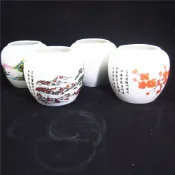 #附蝦皮電子發票#佛跳牆(A5-1)2500cc台灣製加厚山水 煲湯鍋 雞湯 魚翅 羹 佛跳牆 瓷盅 瓷罐 最暢銷 促銷