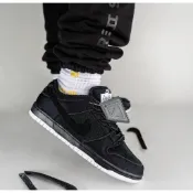 帝安諾 實體店面 - Gnarhunters x Nike SB Dunk LOW DH7756-010 全黑 魔鬼氈