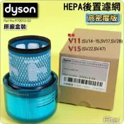 #鈺珩#Dyson原廠【盒裝-高密度版】V15 Detect SV22 SV47後HEPA濾網Absolute濾芯濾心