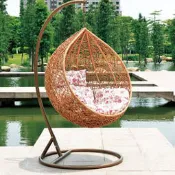 ~*麗晶家具*~842鳥巢造型吊籃 真藤吊椅 戶外休閒吊椅 吊籃 水滴型吊籃 鳥巢吊籃 鞦韆 民宿 鳥巢