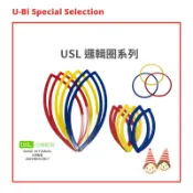 USL邏輯圈《直徑50CM》《直徑25CM》【U-Bi小舖】遊思樂益智教具〔台灣製〕