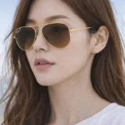 【RayBan】RB3025_112/M2_58mm_#經典Aviator飛行員偏光太陽眼鏡(霧金 漸層茶)#金橘眼鏡