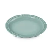 (店+)【Le Creuset】圓形淺盤 點心盤 盛菜盤 23cm 海洋之花