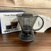 (店+)【愛鴨咖啡】聰明濾杯 Clever Coffee Dripper 4-7杯份 500ml 贈濾紙100張(聰明濾杯)