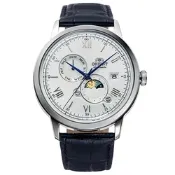 ORIENT 東方錶 官方授權 SUN&MOON 時尚日月相 機械錶-男錶(RA-AK0802S)41.5mm