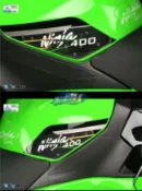 協貿國際日用品生活7館 Dimotiv 適用川崎 KAWASAKI 忍者NINJA 400 油箱兩側防滑貼 DMV