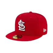 NEW ERA 59FIFTY 5950 MLB 球員帽 聖路易 紅雀 紅 棒球帽 鴨舌帽 全封款【TCC】