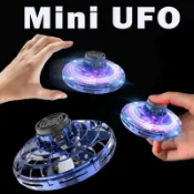 Flying Spinner Mini UFO Drone Induction Flying Toy Hand Oper