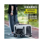 (店+)寵物推車 可折疊 中大型犬適用 外出推車 小型寵物貓狗推車貓咪拉桿箱包玩具小拉車手推車外出寵物車貓車