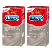 Durex杜蕾斯 超薄裝更薄型 保險套 10入x2盒