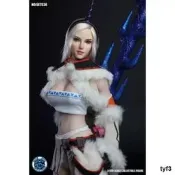 SUPER DUCK 1/6兵人 Cosplay SET036 性感女獵人 魔物獵人頭彫