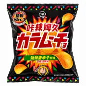 湖池屋 咔辣姆久 勁辣唐辛子洋芋片 28g｜KOIKEYA 平切洋芋片 辣味薯片 台灣版