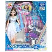 任選日本莉卡娃娃 接髮變髮粉藍偶像小翼 LA91469 TAKARA TOMY