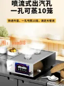 時悅商行 【台灣公司】蒸包爐商用包子機全自動小型小籠包蒸鍋蒸餃電蒸汽爐臺式兩孔蒸爐