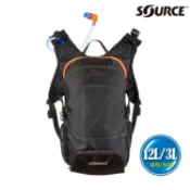 城市綠洲 SOURCE 戶外健行水袋背包 Fuse 9L 2054129012 (附水袋3L) / 登山 單車 自行車 跑步 補水 抗菌
