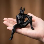 洛陽牡丹 3D列印阿努比斯擺件辦公家居桌面裝飾工藝品